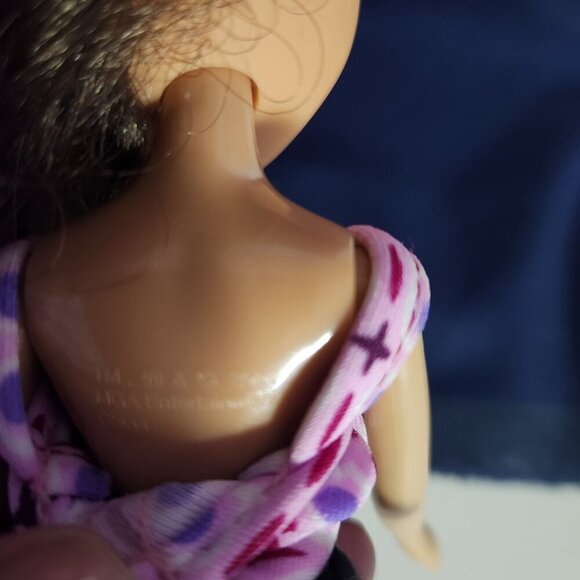 Bratz Doll 2001 Doll Brown Hair Brown and Grey Eyes Blue Eye Shadow Red … - Picture 9 of 9